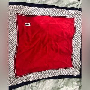 Yves Saint Laurent Bold Red Scarf